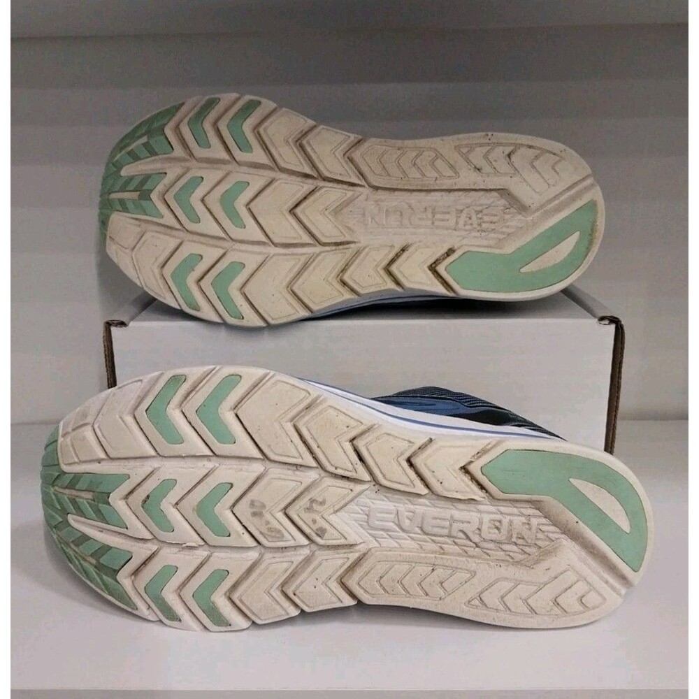 Saucony Kinvara 9 Everun Blue Teal Running Shoes S10418-1 size 7 ladies Preowned - Picture 5 of 5
